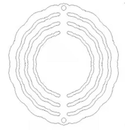 3 inch wind, spinner custom